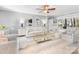 Bright and airy living room featuring neutral decor and modern furnishings at 1310 Woodland Dr, Charlotte, NC 28205