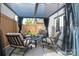Relaxing outdoor patio with comfortable seating and a pergola providing shade and privacy at 2001 Cramer Place Ct, Cramerton, NC 28032