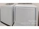 Modern, front-load washer and dryer set, perfect for efficient laundry care at 23112 Clarabelle Dr, Charlotte, NC 28273