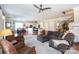 Bright open living space with kitchen, dining area, staircase, and comfortable seating at 234 Deal Estate Dr, China Grove, NC 28023