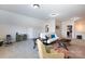 Second-floor living space with vaulted ceilings and a comfortable area at 234 Deal Estate Dr, China Grove, NC 28023