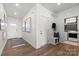 Welcoming mud room leads to laundry room, offering storage and convenience at 2573 Blue Sky Meadows Dr, Monroe, NC 28110