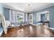 Bright living room featuring hardwood floors and natural light at 2701 N Main Ave, Newton, NC 28658