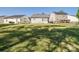 Large backyard area features lush green grass with ample room for outdoor activities and recreation at 3005 Kansas City Dr, Monroe, NC 28110