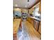 Well-lit kitchen with stainless steel appliances and wooden cabinetry at 3032 Mckinney Rd, Shelby, NC 28152
