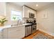 Updated kitchen featuring stainless steel appliances and sleek countertops at 3510 Conway Ave, Charlotte, NC 28209