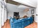 Spacious living room with tall ceilings, wood floors, and natural light at 4743 Morning Dew Ct # 4743, Charlotte, NC 28269