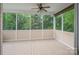 Light and airy screened-in porch with neutral tones and natural light at 5135 Norway Ln, Rock Hill, SC 29732