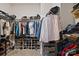 Organized walk-in closet with shelving, hanging rods, and ample storage for clothing and shoes at 637 Amber Meadows Way, Fort Mill, SC 29708