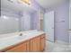 Bathroom featuring single sink and shower at 942 Pelican Bay Dr, Pineville, NC 28134