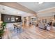 Open floor plan features a dining area, living room, and connects to the kitchen at 1016 Secretariat Dr, York, SC 29745