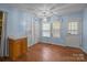 Dining Area with Wooden Cabinets, Hardwood Floors, Natural Light at 1113 Urban Pl, Charlotte, NC 28209