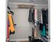 A well-organized walk-in closet with shelving, hanging rods, and plenty of storage space at 1211 Torrence Cir, Davidson, NC 28036