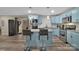 Beautiful kitchen with a kitchen island and stainless steel appliances at 140 Wandering Ln, Bessemer City, NC 28016