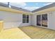 Newly constructed deck showcases a natural wood finish, perfect for outdoor gatherings and relaxation at 1676 Starmount Cir, Lancaster, SC 29720