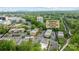 Aerial view highlighting the property's access to the Little Sugar Creek Greenway at 4754 Hedgemore Dr # O, Charlotte, NC 28209