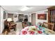 This living room space has a beautiful fireplace at 510 N Jackson Rd, Lancaster, SC 29720