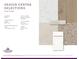 Interior design selections include white cabinets, quartz countertops, and fawn glossy kitchen backsplash at 561 Mountain View Dr, Monroe, NC 28110