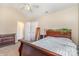 Bedroom showcasing vaulted ceiling and ample natural light at 591 Highland Ridge Rd, Mooresville, NC 28115