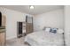 Comfortable bedroom featuring carpet, closet, large dresser, and natural light at 710 Anglin Forest Way, Charlotte, NC 28214