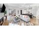 Cozy living space blending a kitchen, staircase, and bar area for seamless living at 728 Brookside Ave, Charlotte, NC 28203