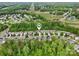 Aerial view of a neighborhood at 9612 Eagle Feathers Dr, Charlotte, NC 28214