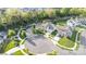 Aerial view of homes nestled in a well-maintained community with landscaped yards at 1003 Dorsey Dr, Fort Mill, SC 29715
