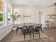 Dining room with a large window and stylish furniture at 1160 Springlake Rd, York, SC 29745
