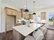 Well-equipped kitchen featuring an island with bar seating and stainless appliances at 1160 Springlake Rd, York, SC 29745