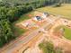 Scenic aerial view of a developing neighborhood, highlighting homesites and verdant trees at 1504 Baileys Run, Gastonia, NC 28056