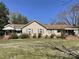 Charming single-story home featuring a cozy front porch and well-maintained lawn at 215 Old Dixie Rd, Lancaster, SC 29720