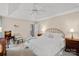 Bright bedroom with vaulted ceiling, carpeted floor and ample natural light at 276 Greyfriars Rd, Mooresville, NC 28117