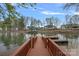 Private dock overlooking the lake, perfect for swimming, boating and enjoying peaceful water views at 276 Greyfriars Rd, Mooresville, NC 28117