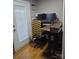 Functional home office with a large desk, computer, and lots of natural light at 3025 School St, Claremont, NC 28610