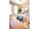 Cozy home office featuring modern lighting, a comfortable chair, and a large window at 451 Old Town Village Rd, Waxhaw, NC 28173