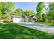 A well-maintained home shows off its long driveway and tidy lawn, complete with a convenient two-car garage at 556 Westwood Dr, Kannapolis, NC 28081