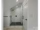 Stylish bathroom showcasing a glass shower, sleek fixtures, and neutral color palette at 5888 Wood Duck Way, Catawba, NC 28609