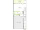 Detailed floorplan showing the layout of the garage, bonus room, bathroom, and outdoor living space at 8048 Cedarsmith Ct, Charlotte, NC 28217