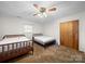 Bedroom with two beds, ceiling fan, and closet at 101 Stoneybrook Dr, York, SC 29745