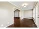 Inviting living room with hardwood floors and lots of natural light, great space for relaxing at 113 Hidden Creek Dr, Salisbury, NC 28147