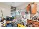 Kitchen area with wood cabinets and a window providing natural light at 115 E 11Th St, Salisbury, NC 28144