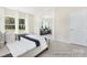 Serene bedroom featuring neutral tones, ample natural light, and modern furnishings at 1303 Links Crossing Dr # 219, Monroe, NC 28112