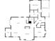 Detailed floorplan showcasing the layout of the house, including the kitchen, bedrooms, and living spaces at 1473 12Th Street Nw Dr, Hickory, NC 28601