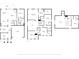 Detailed floor plan for the house, with layout and dimensions of each room on every floor at 17712 Yarwill Ct, Charlotte, NC 28278