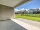 Covered patio overlooking backyard and neighboring homes at 2229 Camber Dr # Cwo0100, Gastonia, NC 28054