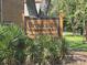 Community signage at Brookside Townhouses, a private residential community at 2335 Brookview Ct, Rock Hill, SC 29732