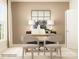 Inviting home office showcasing coordinated lamps, comfortable seating, and a modern aesthetic at 2820 Morning Song Way, Lancaster, SC 29720
