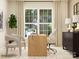 Bright home office featuring neutral tones, a large window and streamlined furnishings at 2820 Morning Song Way, Lancaster, SC 29720