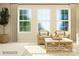 Bright and airy living room featuring cozy seating and a stylish coffee table, creating a welcoming atmosphere at 2820 Morning Song Way, Lancaster, SC 29720