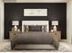 Main bedroom with a cozy bed, stylish nightstands, and elegant artwork, creating a serene and inviting space at 2820 Morning Song Way, Lancaster, SC 29720